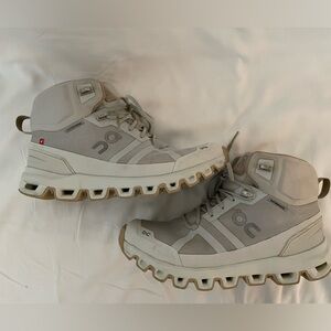 ON Cloudrock Hiking Mid Women Boots Waterproof size 8/EU39